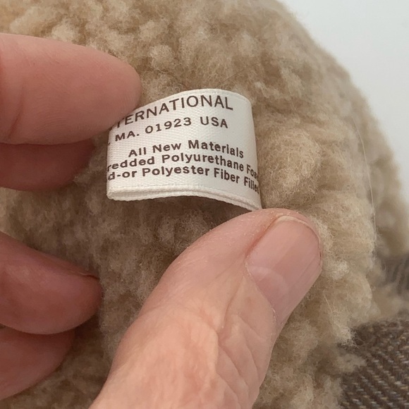 Lamb International E.F. Mutton stuffed Lamb 8” tall Vintage 1985 good cond - Picture 7 of 8